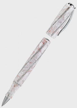 Ручка-роллер Visconti Divina Royale Peau D`ange с кристаллами, фото